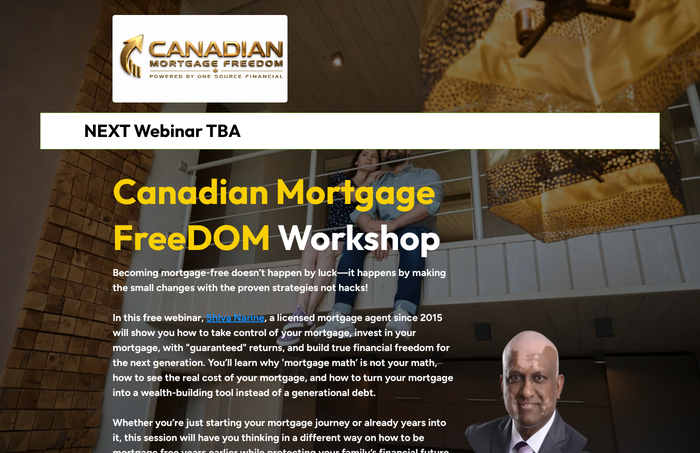 Canadian Mortgage Freedom website