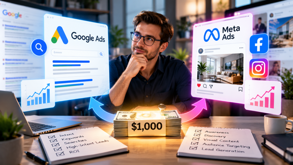 google ads vs meta ads