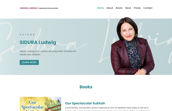 Sidura Ludwig author website
